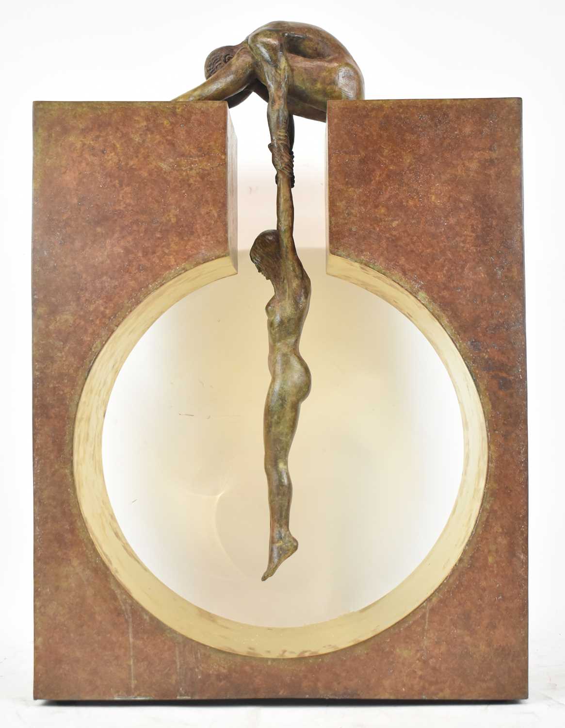 Lot 614 - LORENZO QUINN; bronze sculpture 'Gravity',...