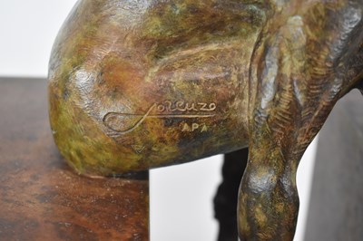 Lot 614 - LORENZO QUINN; bronze sculpture 'Gravity',...