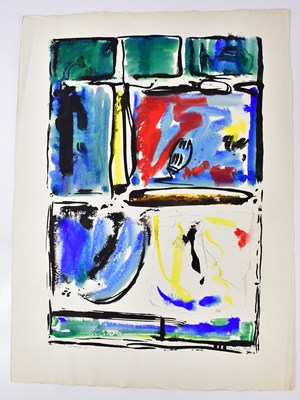 Lot 62 - HARRY OUSEY (1915-1985); watercolour, untitled,...