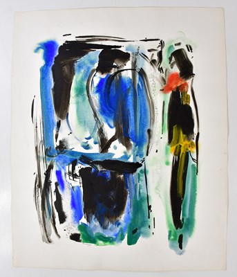 Lot 202 - HARRY OUSEY (1915-1985); watercolour, untitled,...