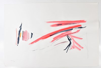 Lot 228 - HARRY OUSEY (1915-1985); watercolour, untitled,...