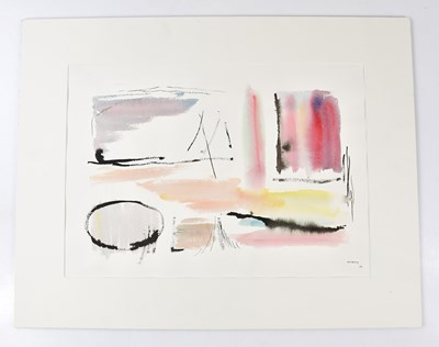 Lot 197 - HARRY OUSEY (1915-1985); watercolour, untitled,...