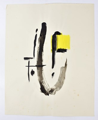 Lot 516 - HARRY OUSEY (1915-1985); watercolour, ink and...