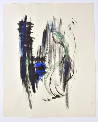 Lot 515 - HARRY OUSEY (1915-1985); ink, watercolour and...