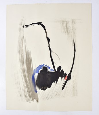 Lot 513 - HARRY OUSEY (1915-1985); watercolour, ink and...