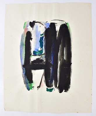 Lot 514 - HARRY OUSEY (1915-1985); watercolour, ink and...