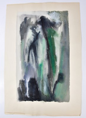 Lot 287 - HARRY OUSEY (1915-1985); watercolour, untitled,...