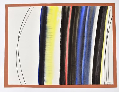 Lot 285 - HARRY OUSEY (1915-1985); watercolour, 'Edge...