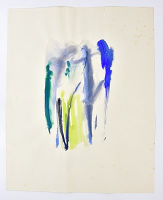 Lot 463 - HARRY OUSEY (1915-1985); watercolour, 'Image...