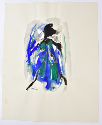 Lot 461 - HARRY OUSEY (1915-1985); watercolour, 'Image...