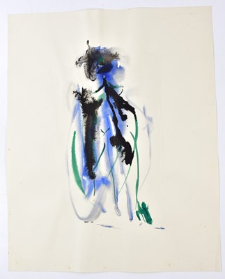 Lot 281 - HARRY OUSEY (1915-1985); watercolour, untitled,...