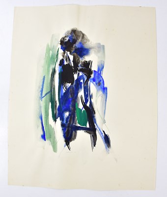 Lot 457 - HARRY OUSEY (1915-1985); watercolour, untitled,...