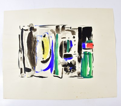 Lot 268 - HARRY OUSEY (1915-1985); watercolour, untitled,...