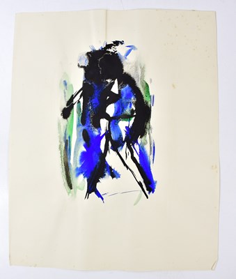 Lot 472 - HARRY OUSEY (1915-1985); watercolour, untitled,...