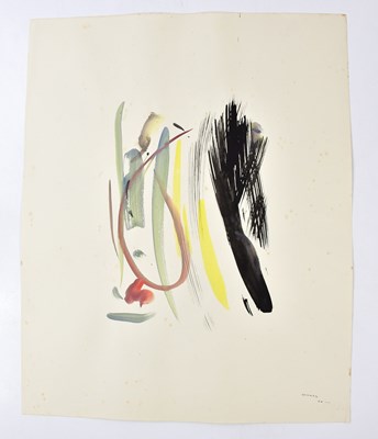 Lot 474 - HARRY OUSEY (1915-1985); watercolour, untitled,...