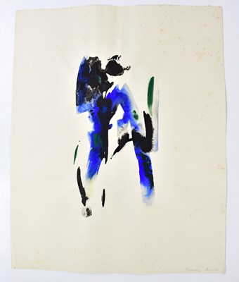 Lot 475 - HARRY OUSEY (1915-1985); watercolour, untitled,...