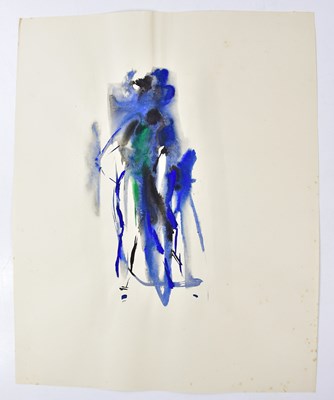 Lot 476 - HARRY OUSEY (1915-1985); watercolour, untitled,...