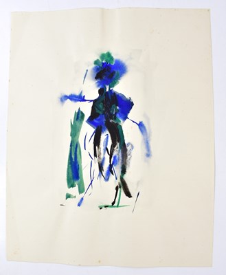 Lot 478 - HARRY OUSEY (1915-1985); watercolour, untitled,...