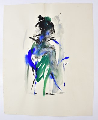 Lot 479 - HARRY OUSEY (1915-1985); watercolour, untitled,...