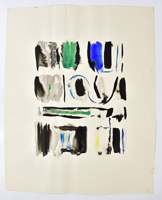 Lot 481 - HARRY OUSEY (1915-1985); watercolour, untitled,...