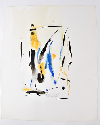 Lot 482 - HARRY OUSEY (1915-1985); watercolour, untitled,...