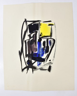 Lot 485 - HARRY OUSEY (1915-1985); watercolour, untitled,...