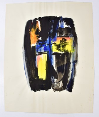 Lot 467 - HARRY OUSEY (1915-1985); watercolour, 'Idea...