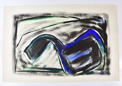 Lot 74 - HARRY OUSEY (1915-1985); watercolour, ink and...