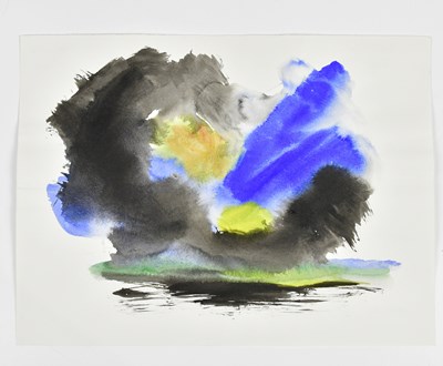 Lot 425 - HARRY OUSEY (1915-1985); watercolour, untitled,...