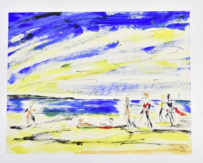 Lot 427 - HARRY OUSEY (1915-1985); watercolour, untitled,...