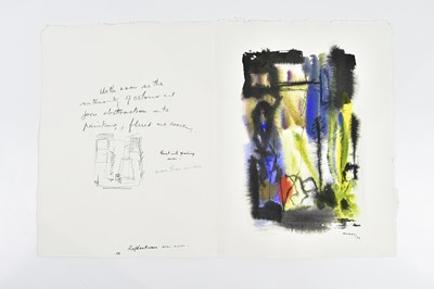 Lot 121 - HARRY OUSEY (1915-1985); watercolour,...