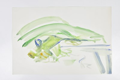 Lot 148 - HARRY OUSEY (1915-1985); watercolour, 'Sussex',...