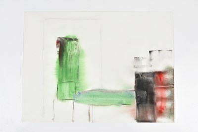 Lot 294 - HARRY OUSEY (1915-1985); watercolour, untitled,...