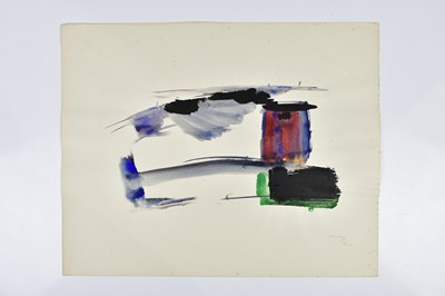 Lot 296 - HARRY OUSEY (1915-1985); watercolour, untitled,...