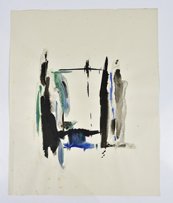 Lot 450 - HARRY OUSEY (1915-1985); watercolour, untitled,...