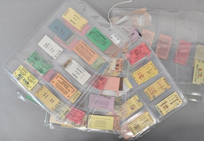 Lot 224 - PRESERVED RAILWAY TICKETS; ninety-eight...