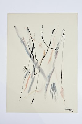 Lot 301 - HARRY OUSEY (1915-1985); watercolour, 'Element...