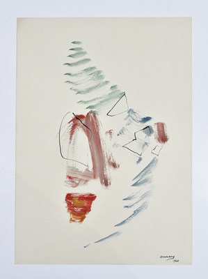 Lot 302 - HARRY OUSEY (1915-1985); watercolour, untitled,...