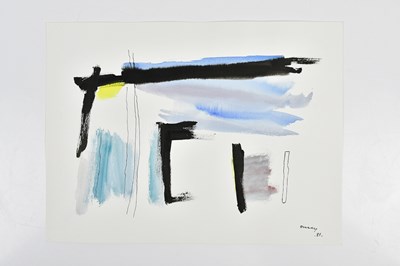 Lot 303 - HARRY OUSEY (1915-1985); watercolour, untitled,...