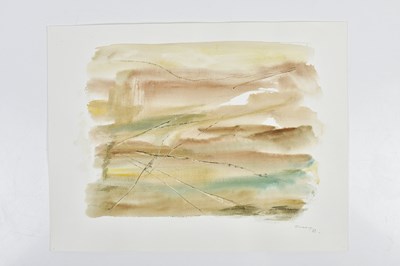 Lot 440 - HARRY OUSEY (1915-1985); watercolour, untitled,...