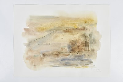 Lot 441 - HARRY OUSEY (1915-1985); watercolour, untitled,...