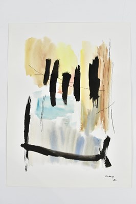 Lot 307 - HARRY OUSEY (1915-1985); watercolour, untitled,...