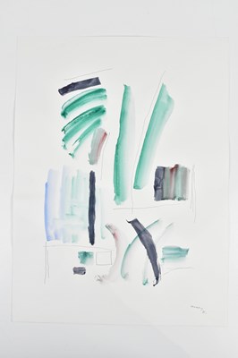 Lot 126 - HARRY OUSEY (1915-1985); watercolour, untitled,...