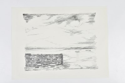 Lot 380 - HARRY OUSEY (1915-1985); watercolour, untitled,...