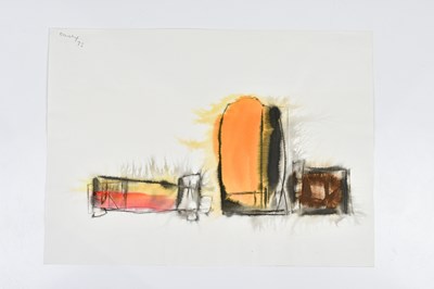 Lot 381 - HARRY OUSEY (1915-1985); watercolour, untitled,...