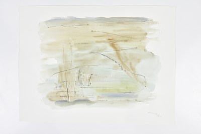 Lot 387 - HARRY OUSEY (1915-1985); watercolour, untitled,...