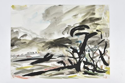 Lot 385 - HARRY OUSEY (1915-1985); watercolour,...