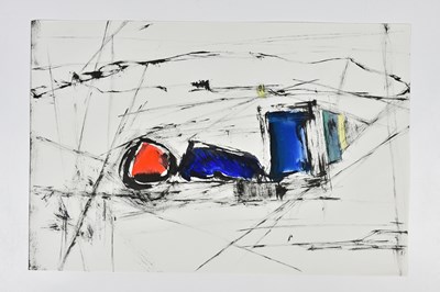 Lot 327 - HARRY OUSEY (1915-1985); watercolour, untitled,...