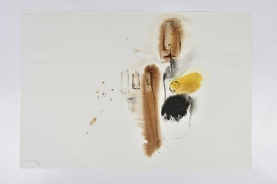 Lot 134 - HARRY OUSEY (1915-1985); watercolour, untitled,...