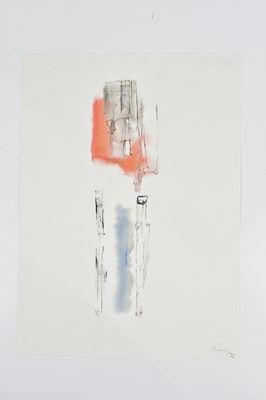 Lot 378 - HARRY OUSEY (1915-1985); watercolour, untitled,...